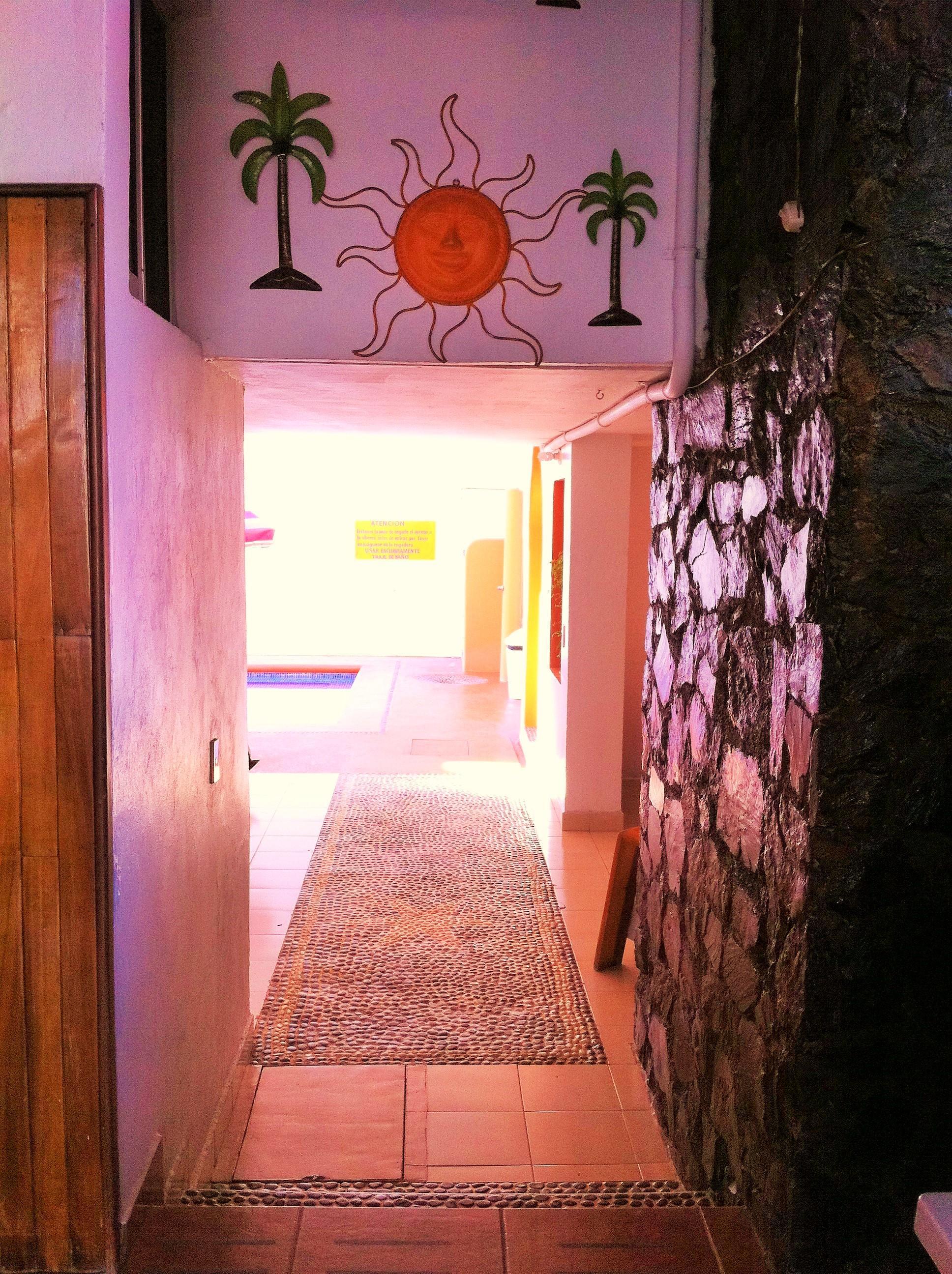 Hotel Casa De La Palma Bed & Breakfast Zihuatanejo Kültér fotó